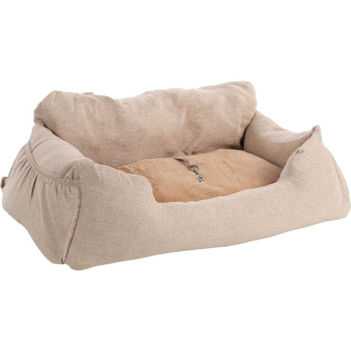 Flamingo Autositz Megan – Sicher & bequem mit Deinem Hund reisen! – 82x60x15 cm