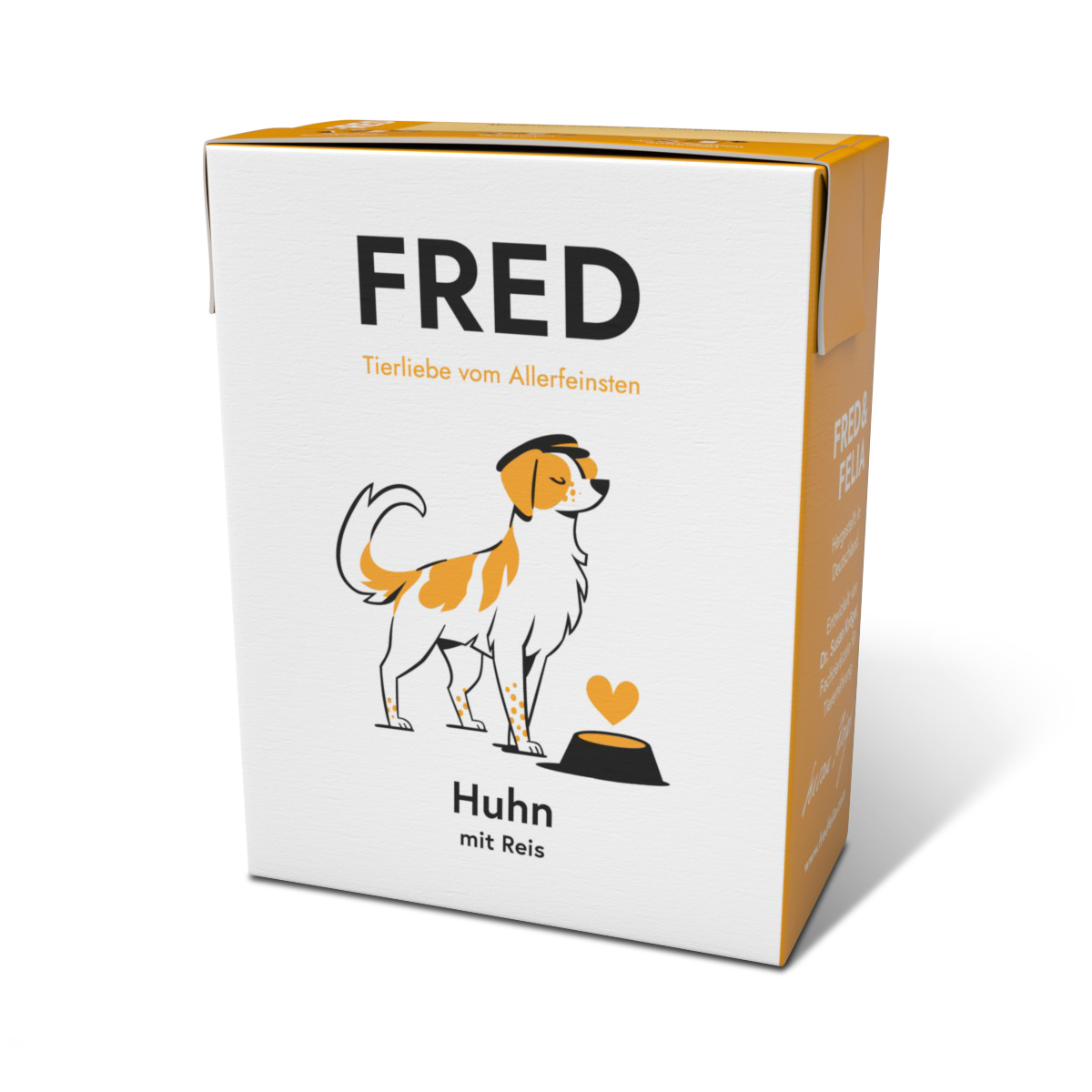 FRED Huhn mit Reis – Nassfutter für Hunde, monoprotein & glutenfrei