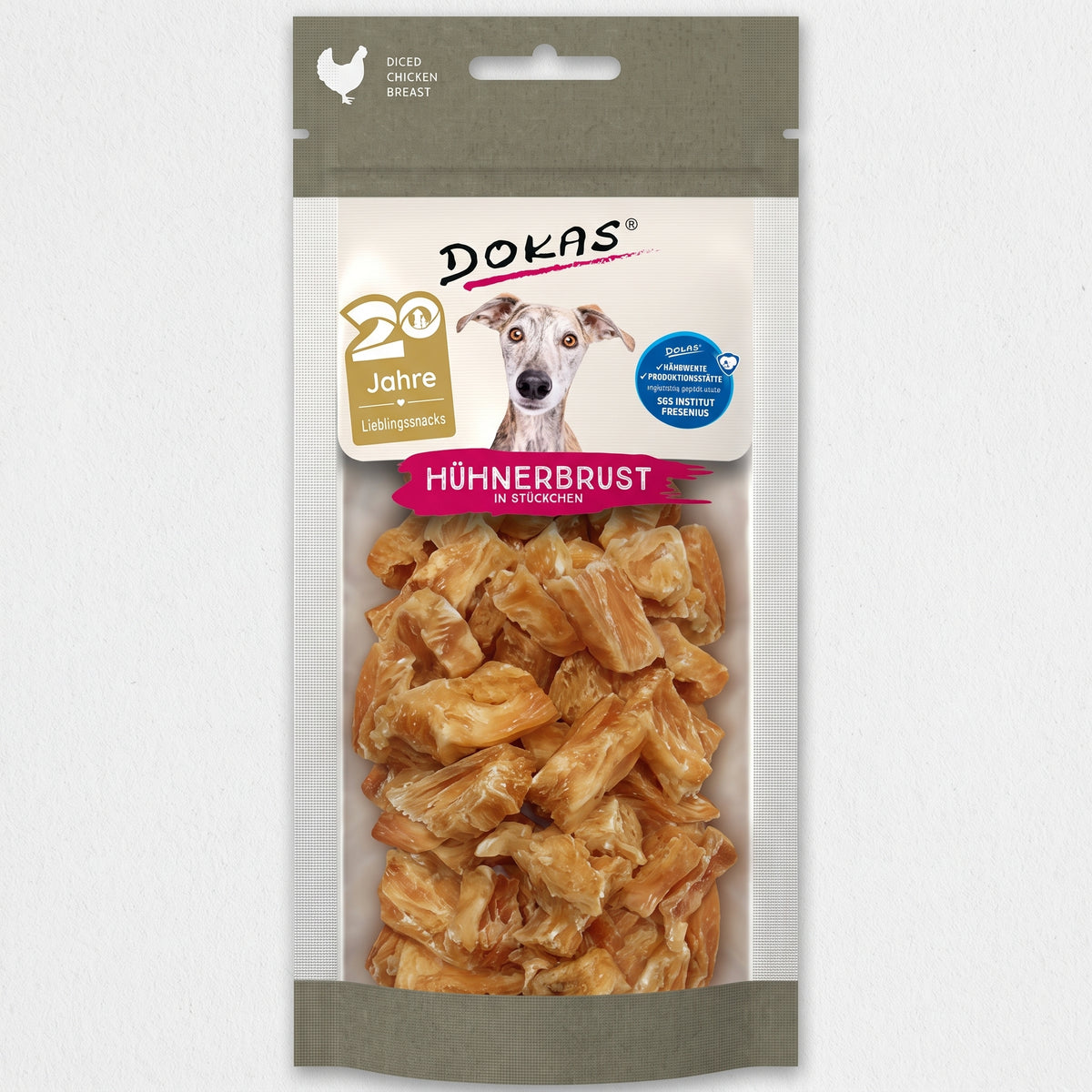 Dokas Hundesnack Hühnerbrust in Stücken – Lecker & Natürlich für deinen Liebling