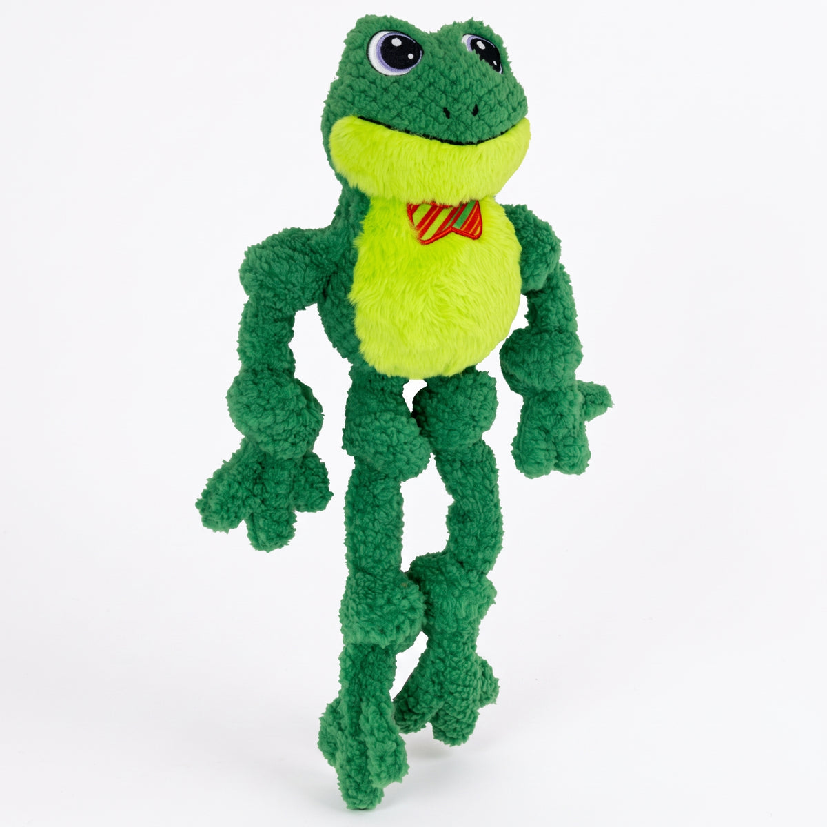 KONG Holiday Knots Bow Tie Frog L/XL – Limited Edition 2026