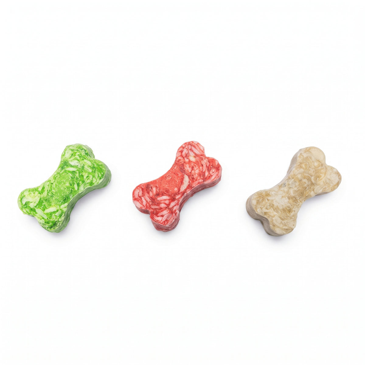 Beeztees Weihnachts-Knochenmix – Hundesnacks in Geschenktüte, 160 g
