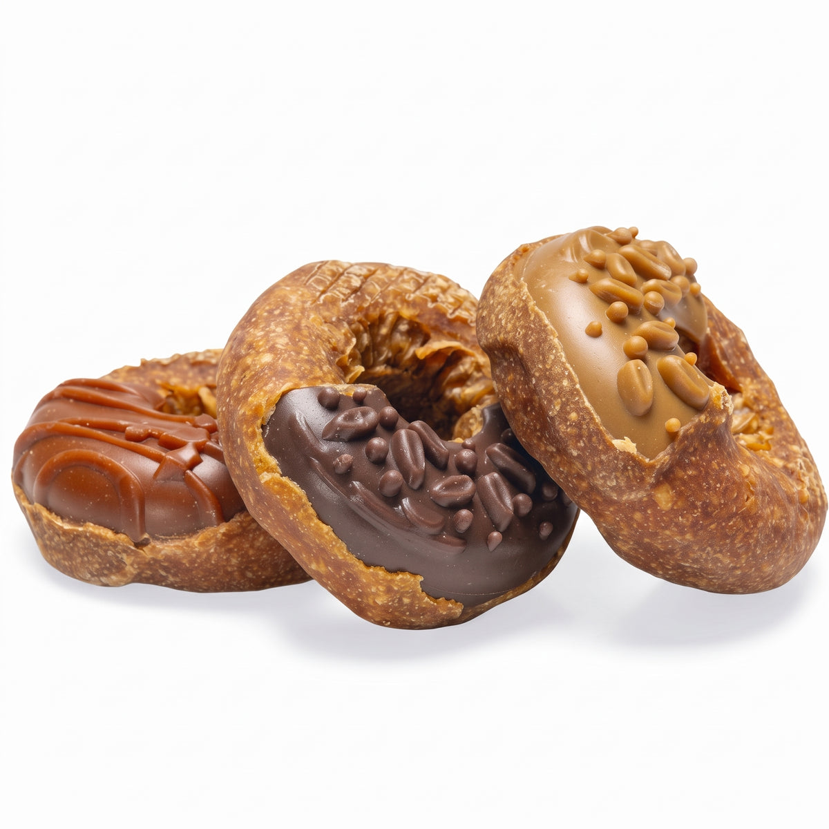 Beeztees Weihnachtsdonut für Hunde – Hundesnack mit Hähnchen
