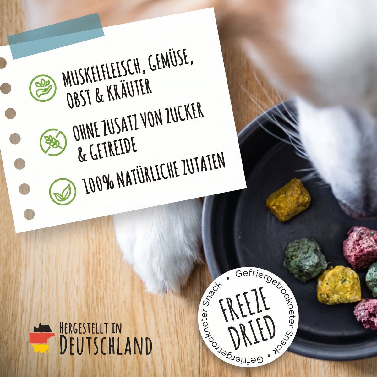 SmoothieDog Bites Klassik Paket, Hundesnacks 3 × 40 g