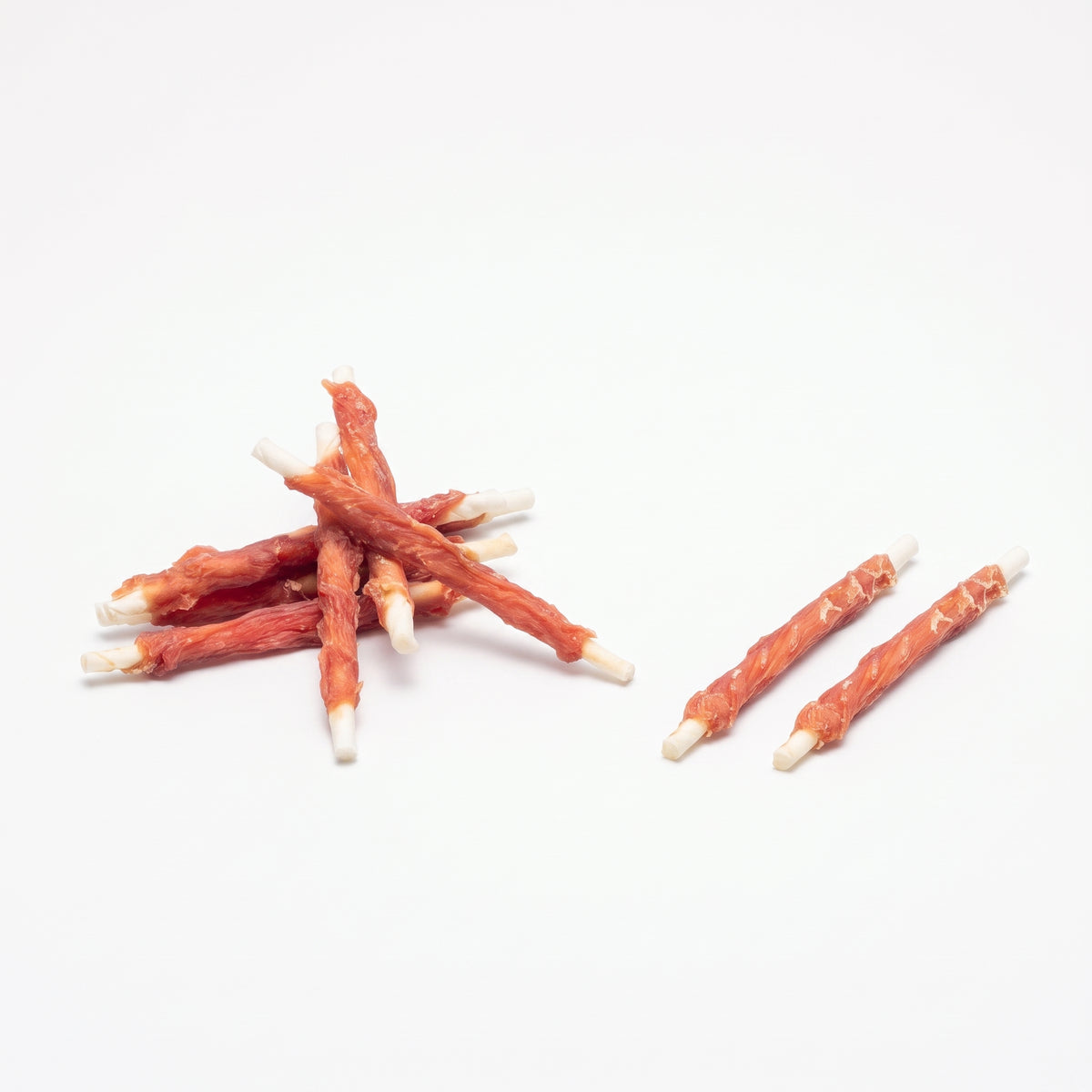 Beeztees Weihnachts-Kausticks mit Ente, 8 Stück à 12,5 cm