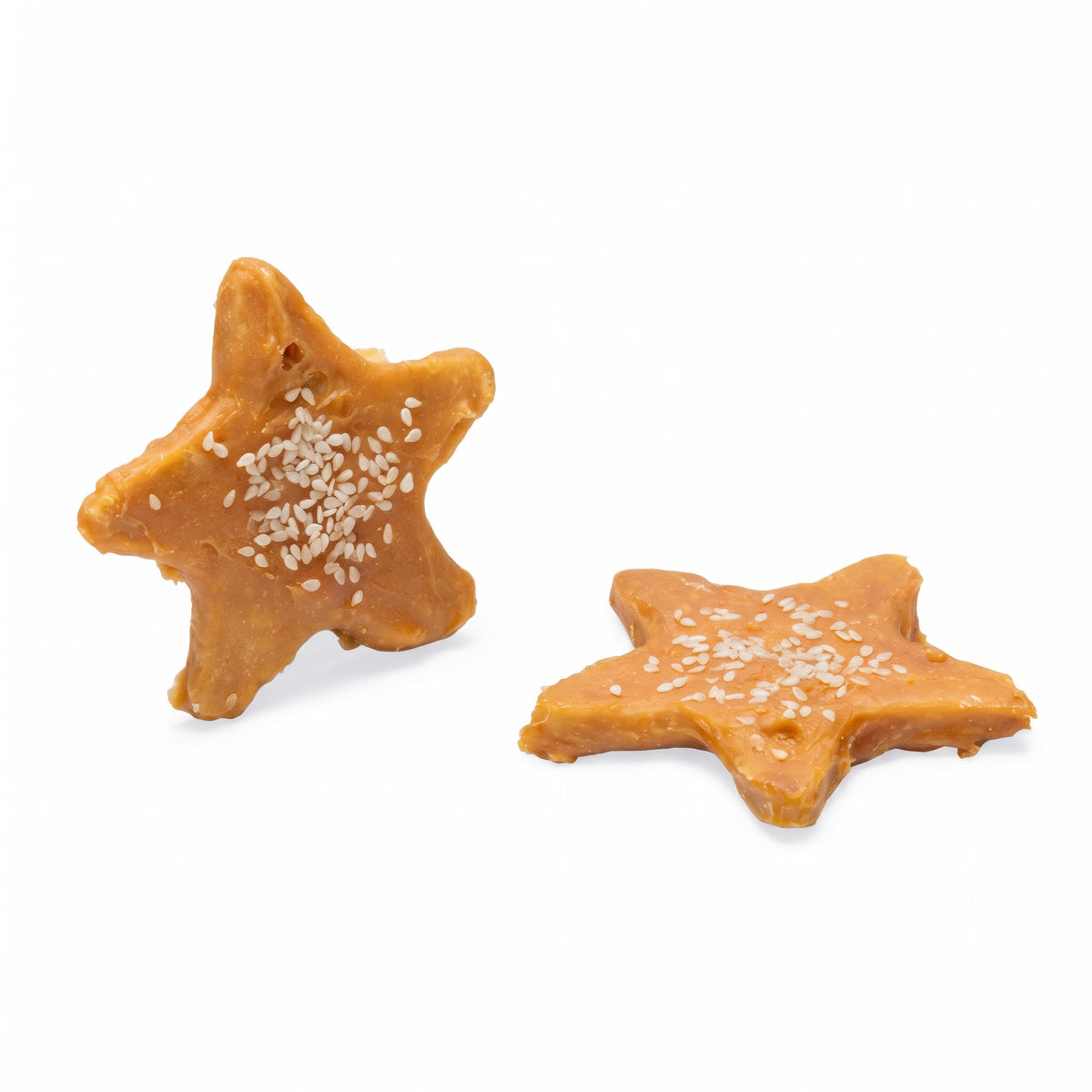 Beeztees Weihnachtsstern mit Huhn – Hundesnack, 9 cm