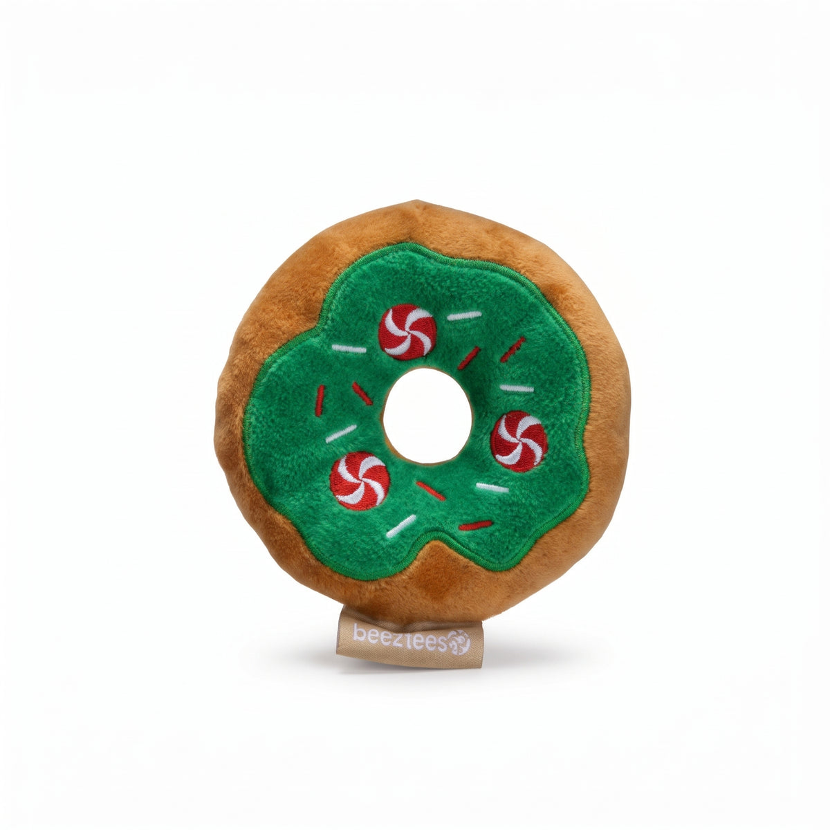 Beeztees Weihnachts-Donut für Hunde ohne Squeaker