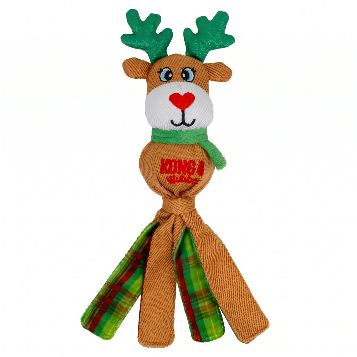 KONG Holiday Wubba RB S – Hundespielzeug, Limited Edition 2026