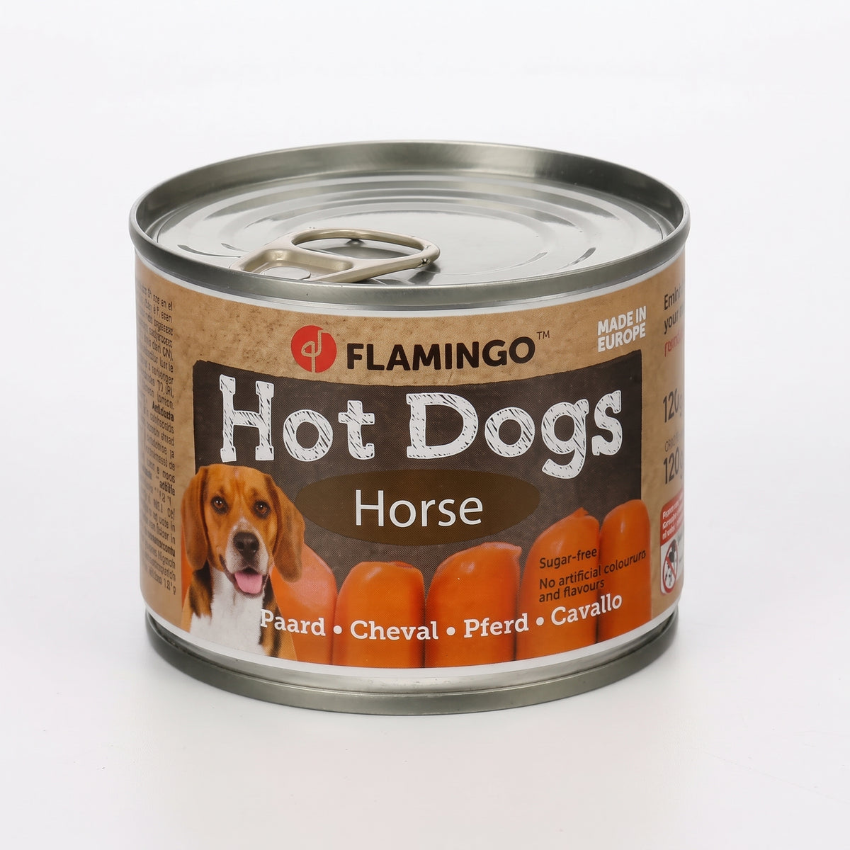 Flamingo Mini Cocktailwürstchen für Hunde, 4 Sorten