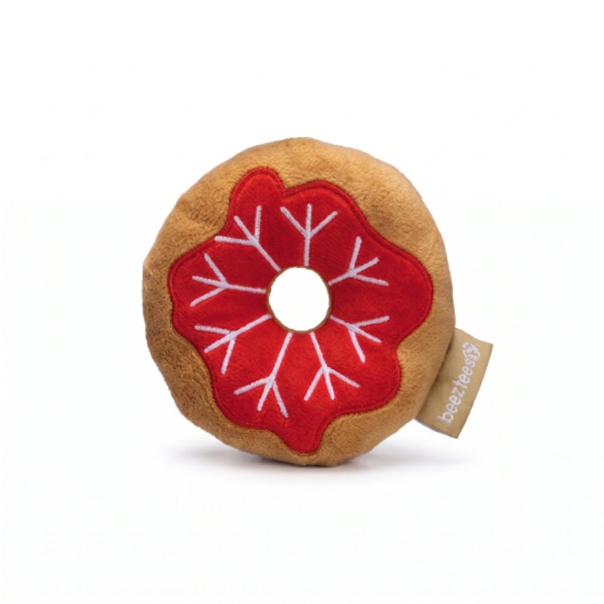 Beeztees Weihnachts-Donut für Hunde ohne Squeaker