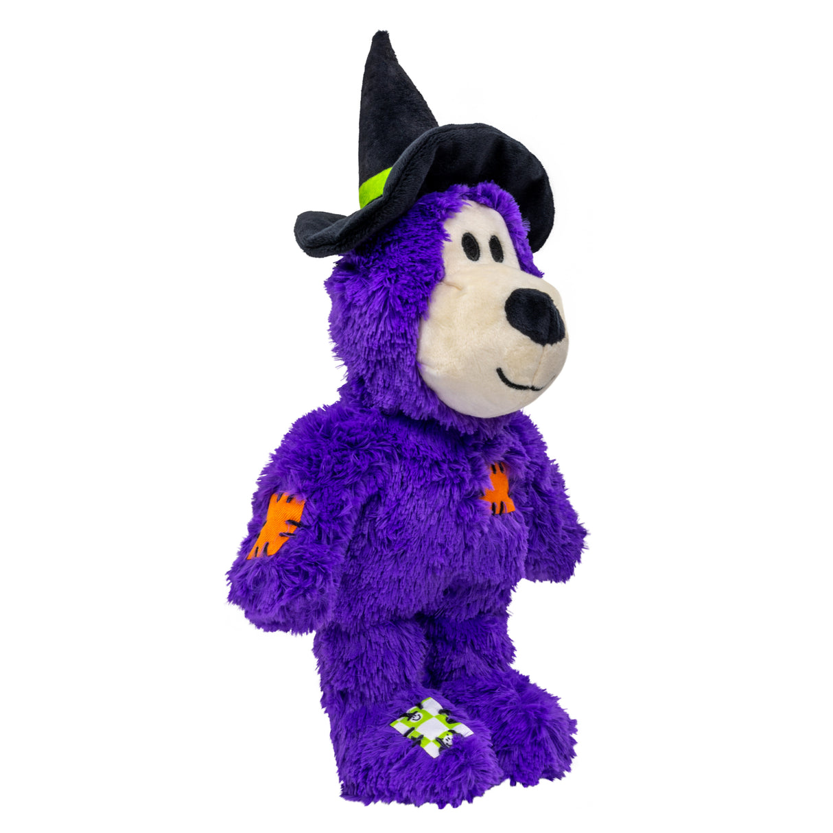 KONG Halloween Wild Knots Hexenbär – Hundespielzeug mit Knotenseil Größe M/L