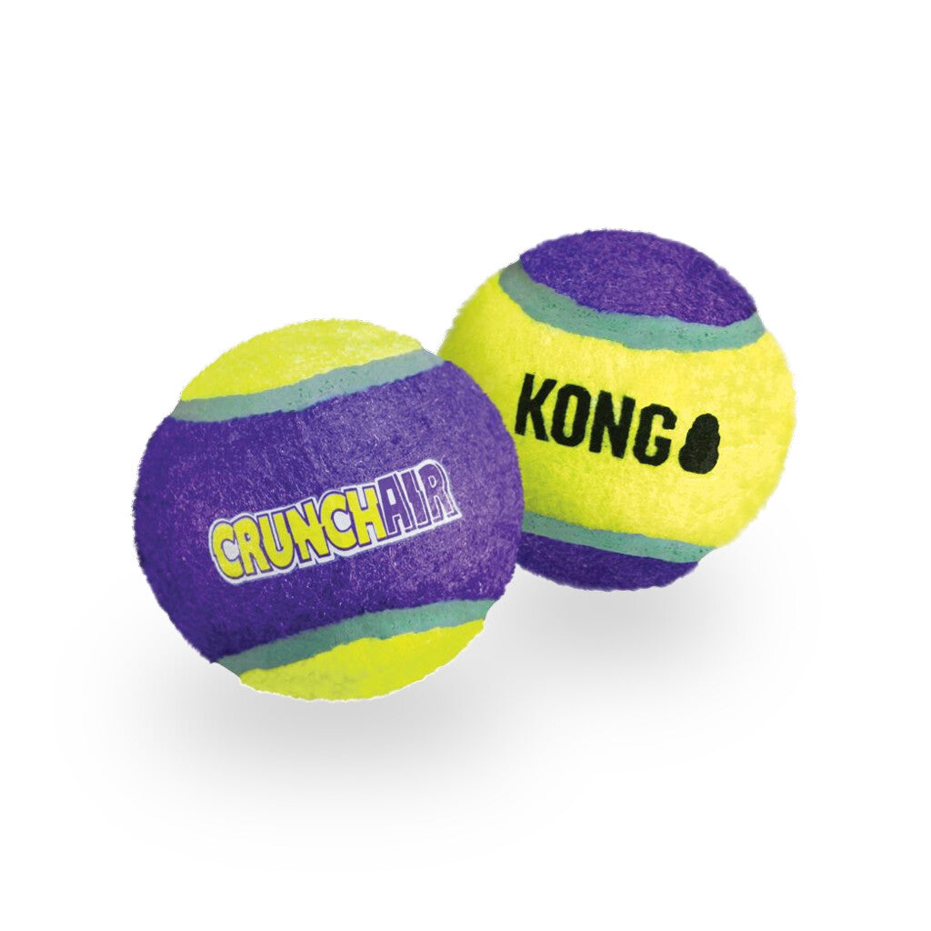 KONG CrunchAir Balls – Hundebälle mit Knackgeräusch & zahnschonendem Material