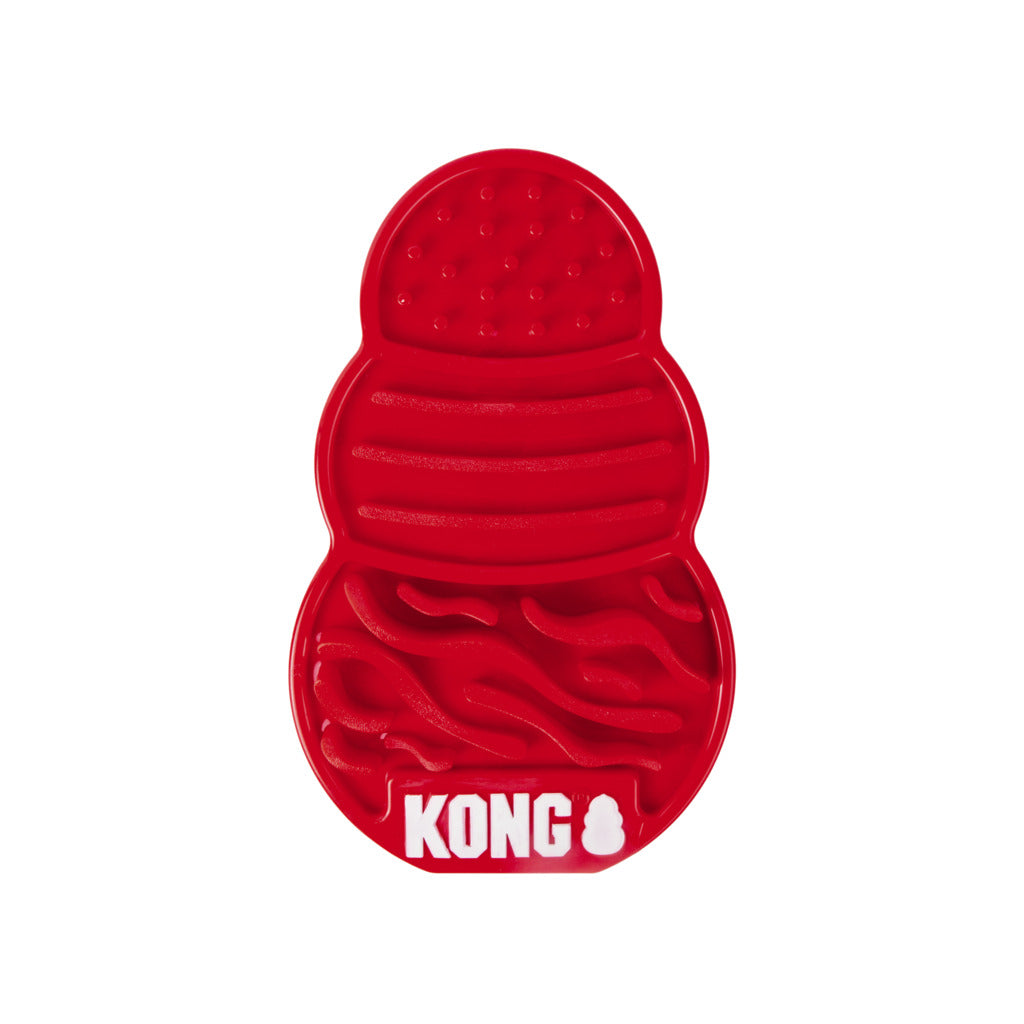 KONG Licks Treat Dispenser – Anti-Schling & Beruhigungs-Leckmatte für Hunde