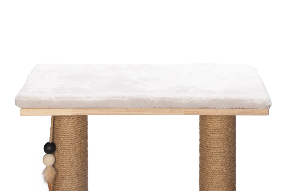 Designed By Lotte Kratzbaum Nela – Holz 56 × 56 × 124 cm braun