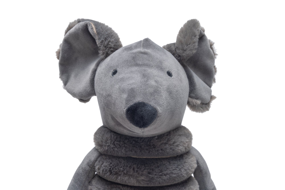 Designed by Lotte Reza Maus – Plüsch-Hundespielzeug in Anthrazit