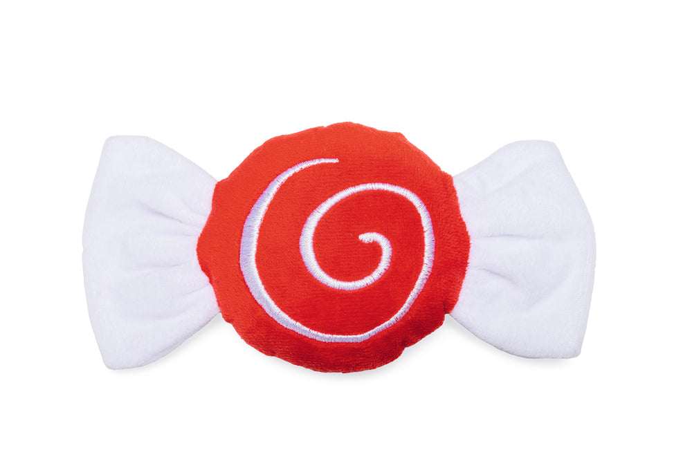 Beeztees Xmas Weihnachtsbonbon – Plüsch-Hundespielzeug