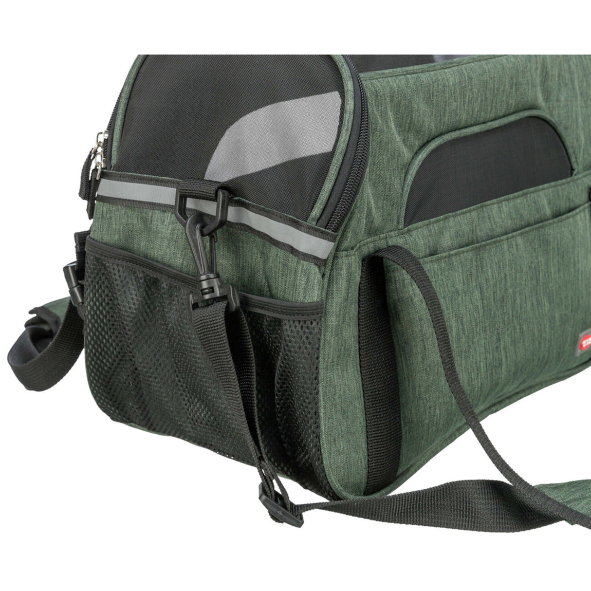 Hundetasche Madison – 19 × 28 × 42 cm, olivegrün, bis 5 kg