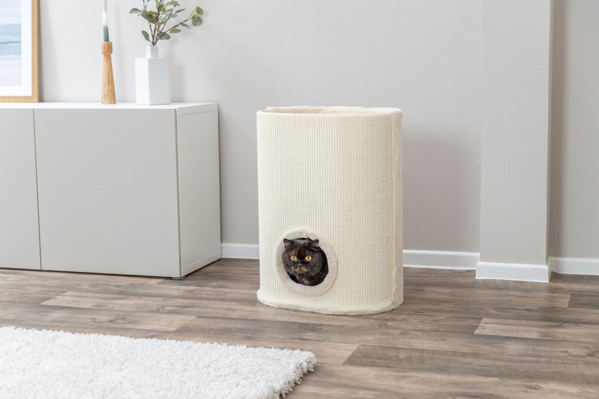 TRIXIE Cat Tower Arina: Dein luxuriöser Kratzbaum & Kuschelparadies für Katzen