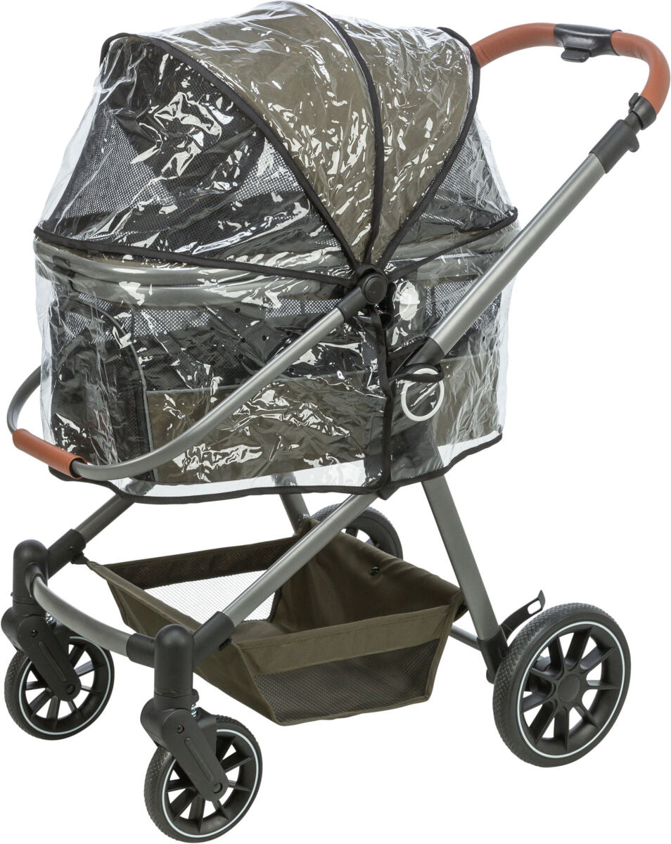 TRIXIE Buggy für Hunde & Katzen – Komfortabler und sicherer Tierwagen