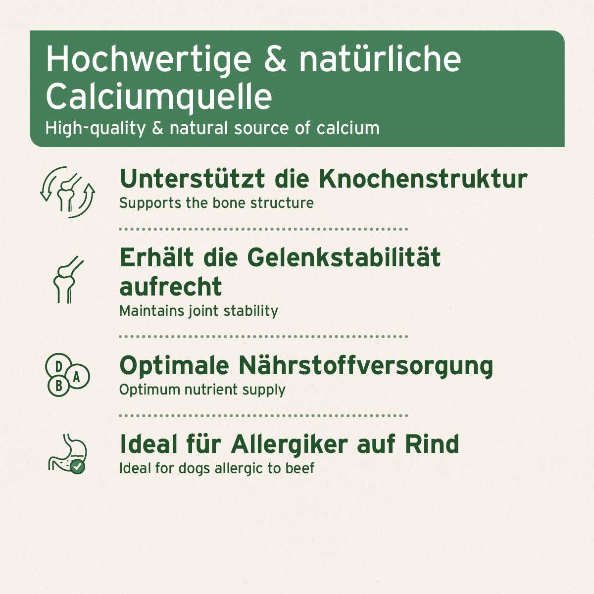 AniForte BARF-Line Gemahlene Knochen Pferd