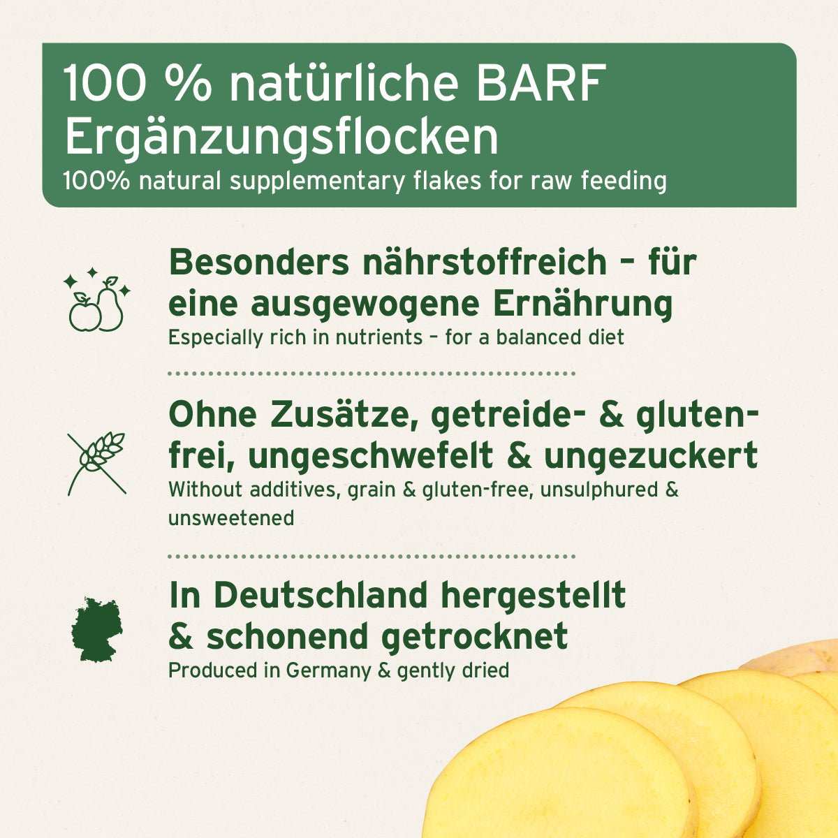 AniForte BARF-Line Kartoffelflocken