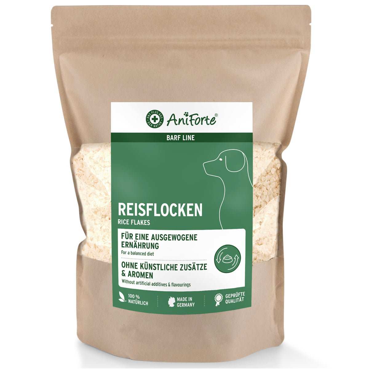 AniForte BARF-Line Reisflocken 1 kg