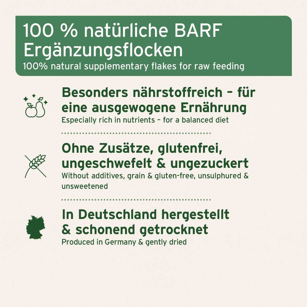 AniForte BARF-Line Reisflocken 1 kg