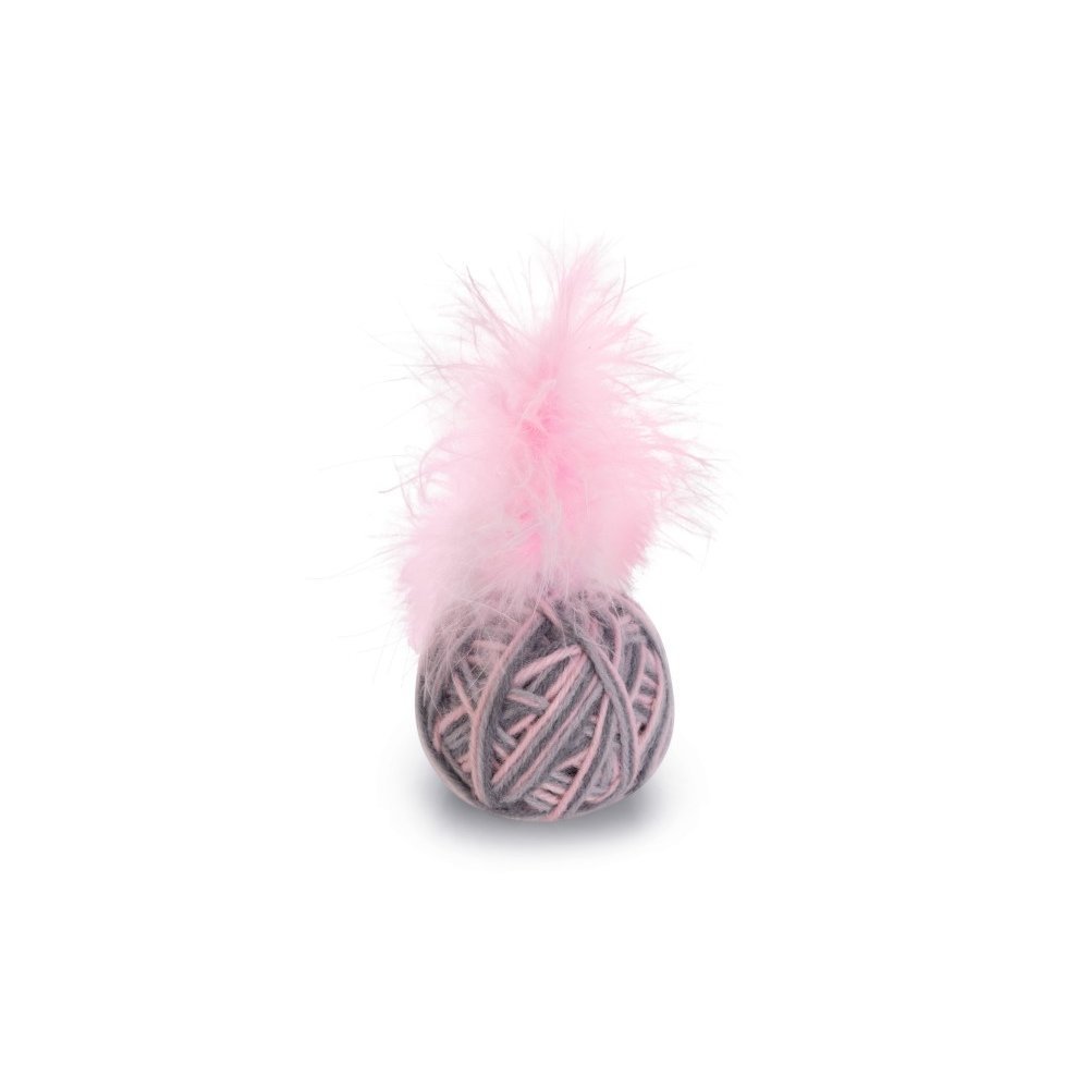 Ball mit Feder Ming für Kitten – 5x5x5 cm