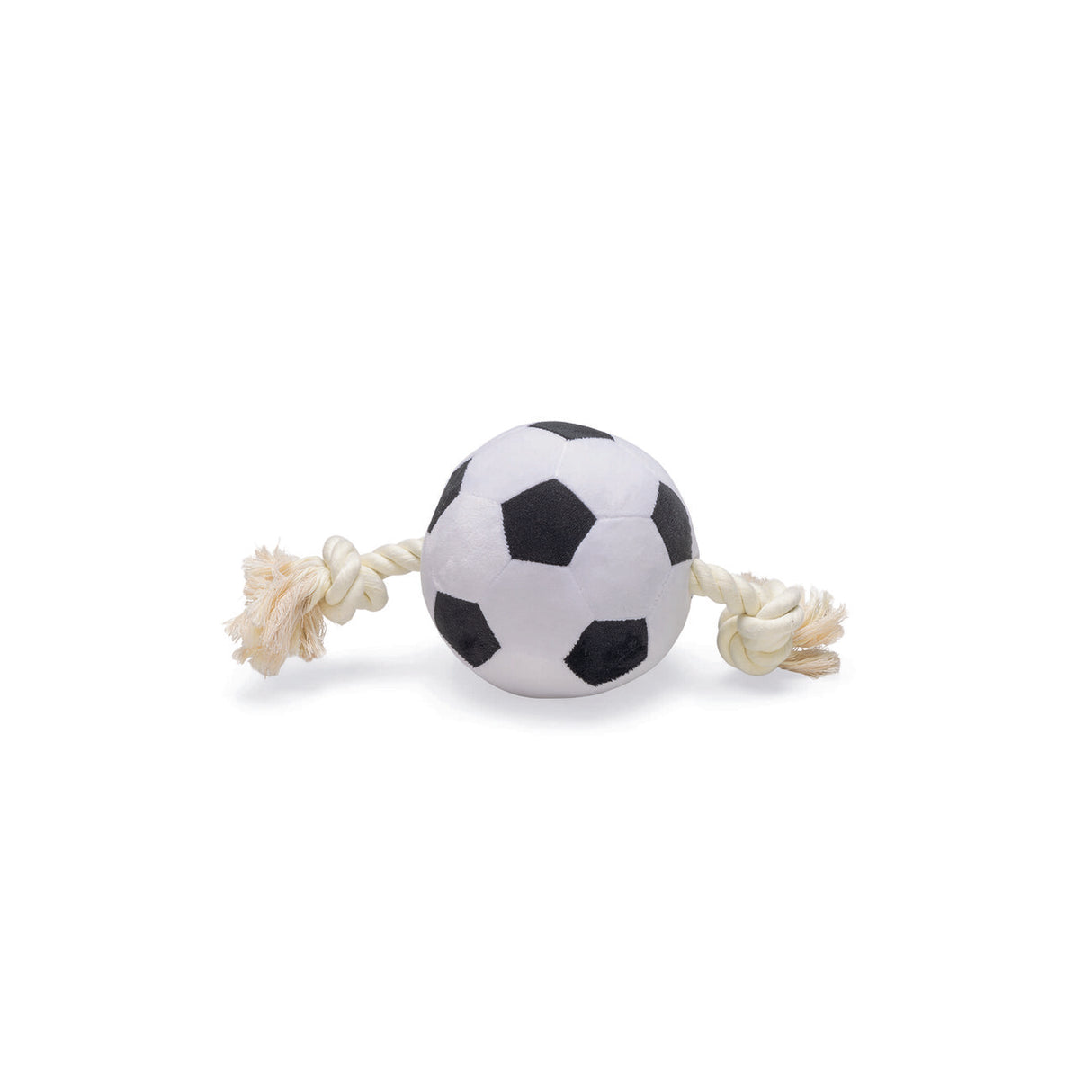 Großer Hundeball Plüschball mit Seil