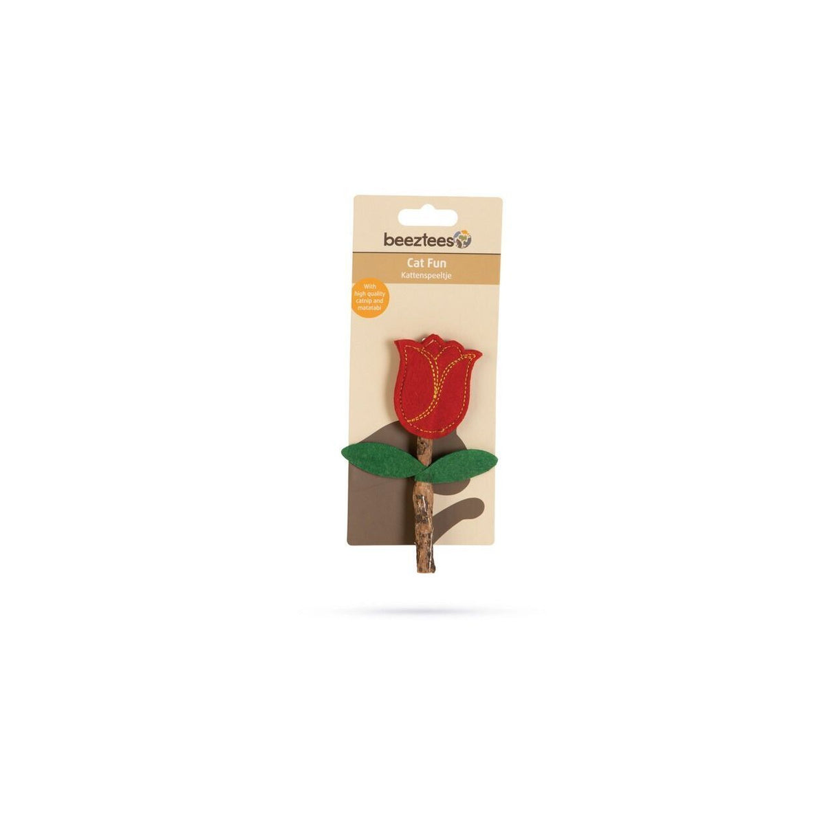 Katzenspielzeug Rose mit Matatabi