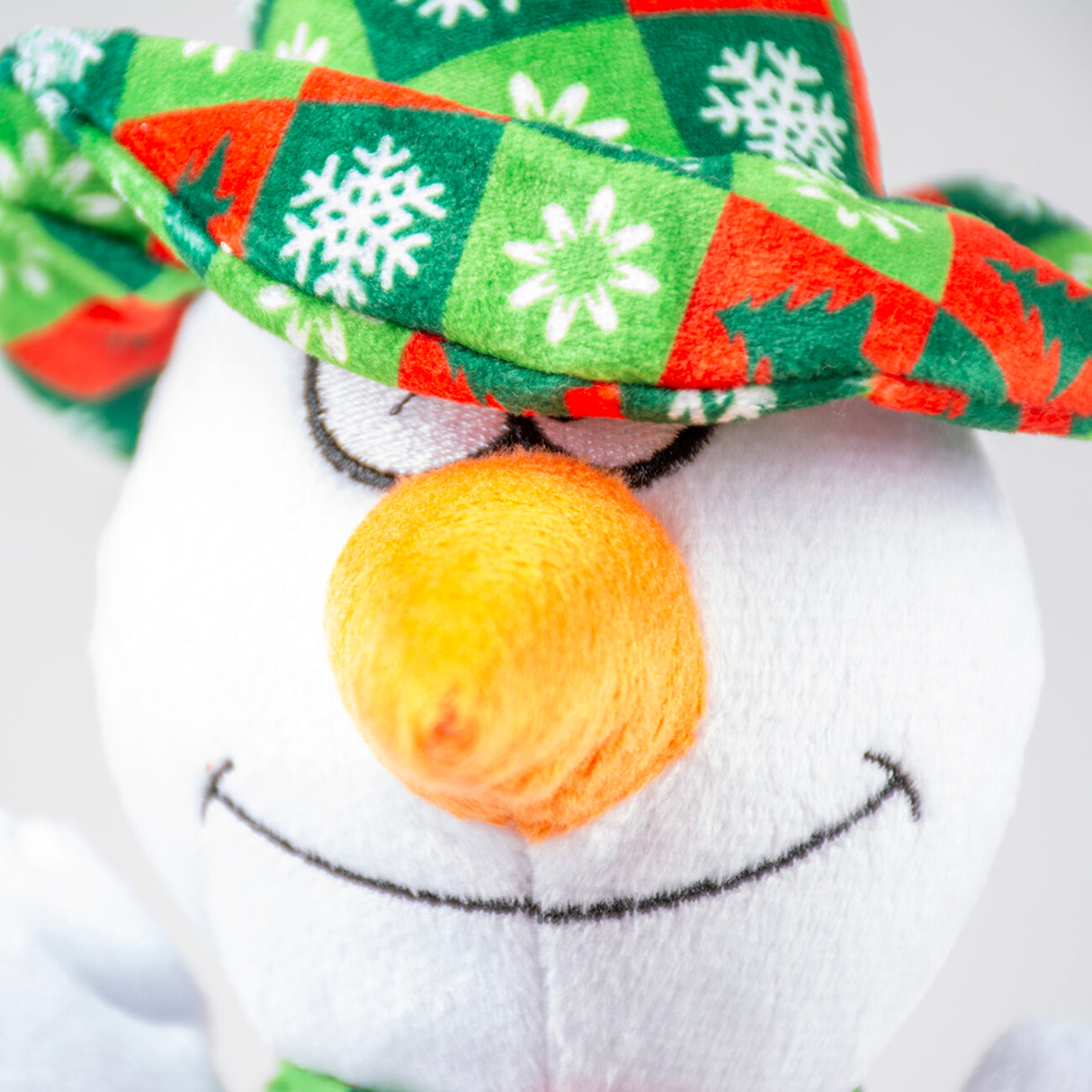 Plüsch Schneemann, Hundespielzeug