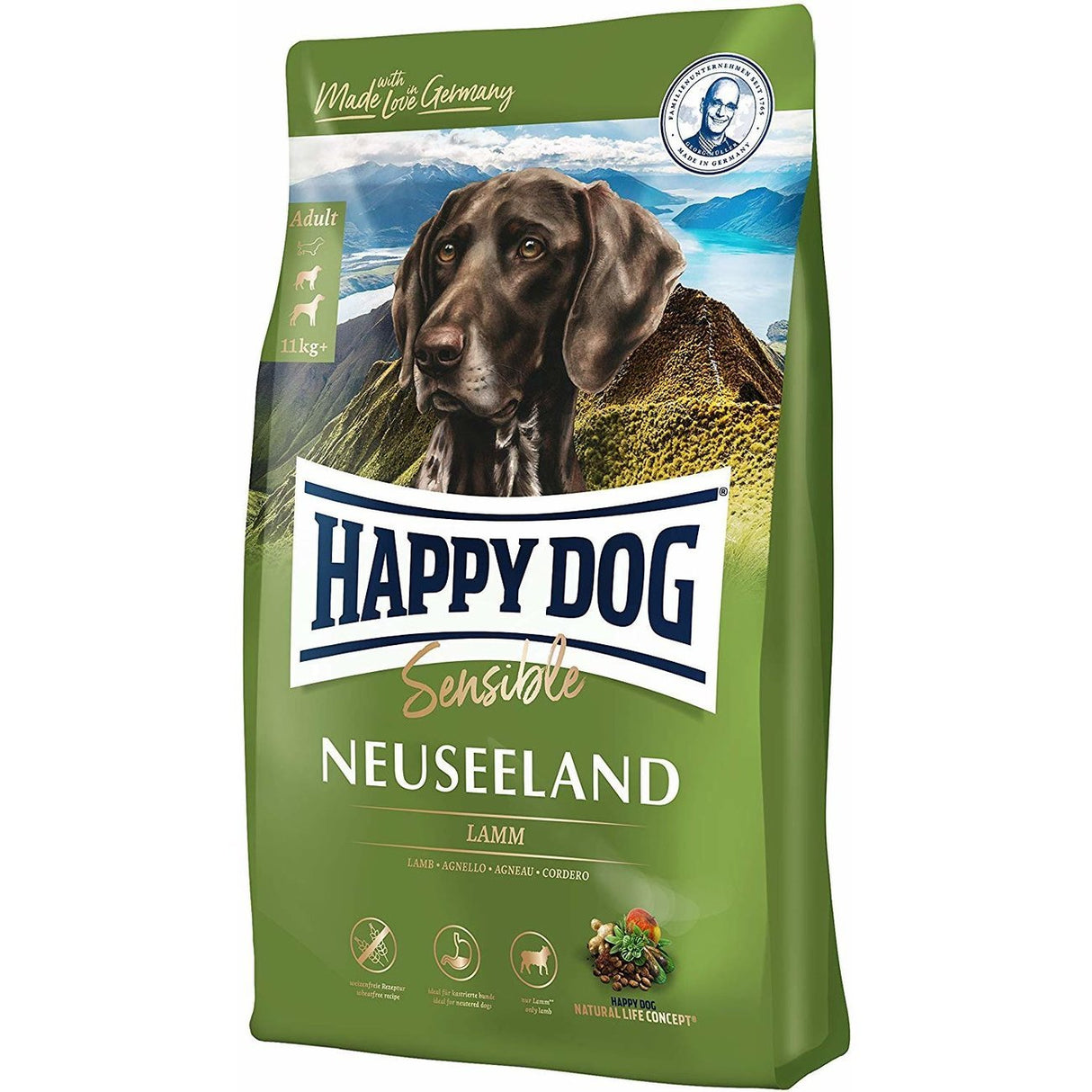 Happy Dog Supreme Neuseeland Lamm Reis