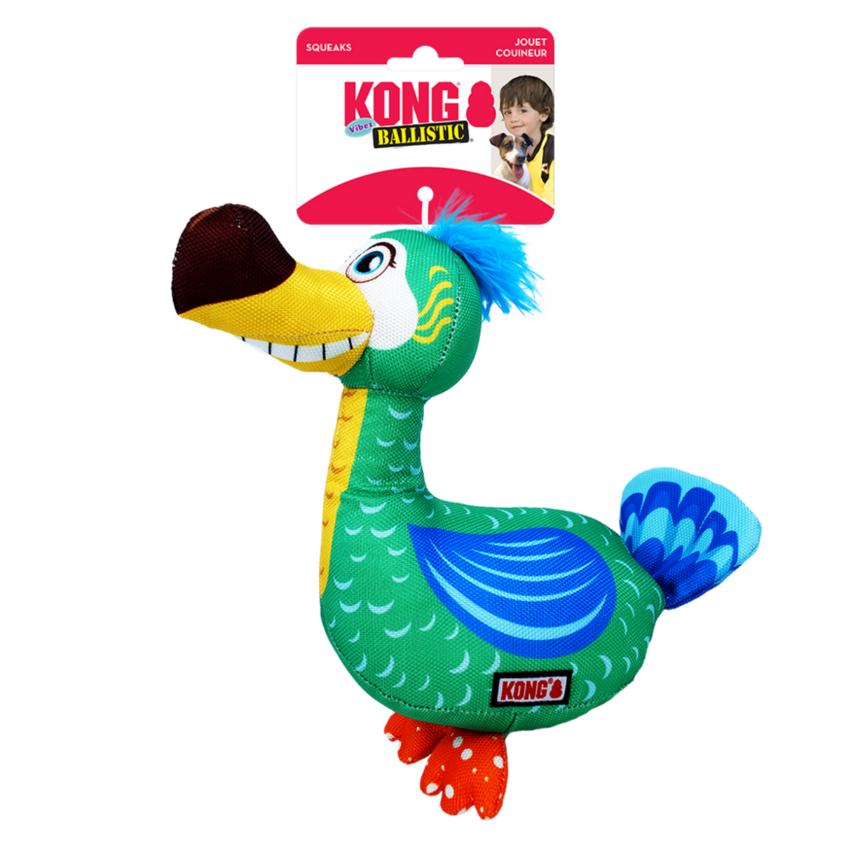 Ballistic Vibez Birds Hundespielzeug – 30 cm