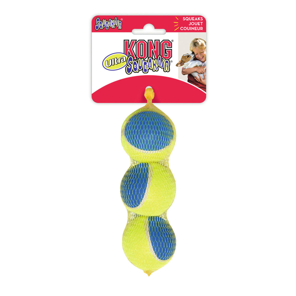 Hundespielzeug KONG Ultra SqueakAir Ball