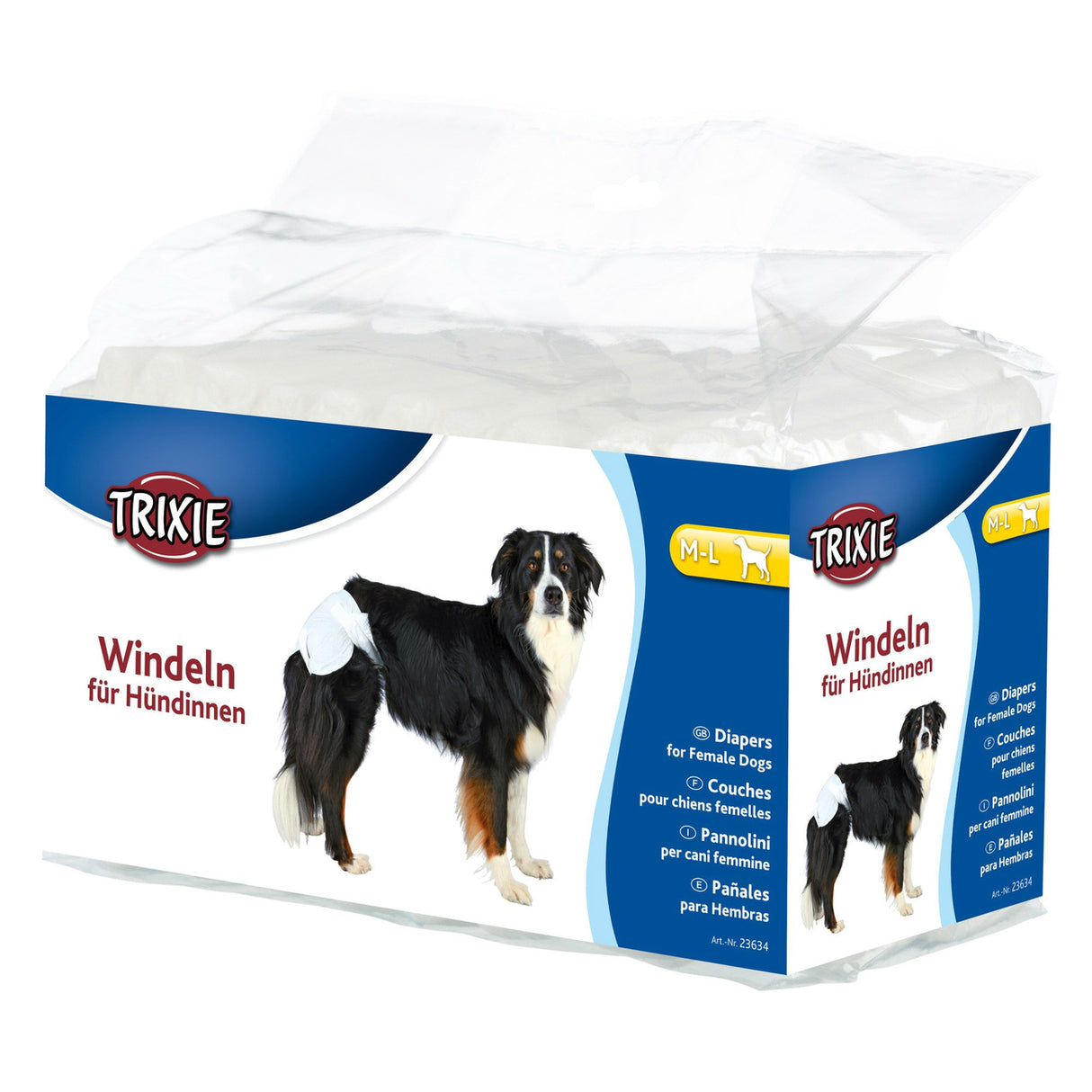 Hundewindeln für Hündinnen