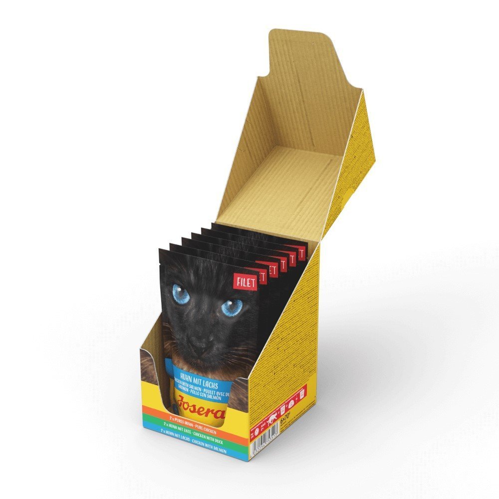 Josera Cat Filet Nassfutter für Katzen – Multipack 6 x 70 g