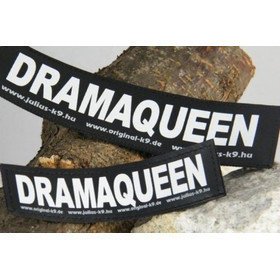 Julius K9 Logo Klettsticker klein A - F – DRAMAQUEEN