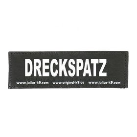 Julius K9 Logo Klettsticker klein A - F – DRECKSPATZ