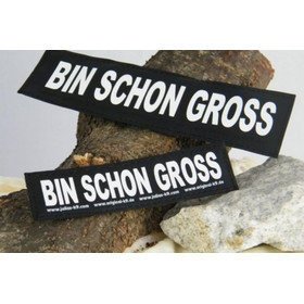 Julius K9 Logo Klettsticker klein A - F – BIN SCHON GROSS