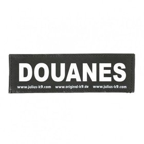 Julius K9 Logo Klettsticker klein A - F – DOUANES