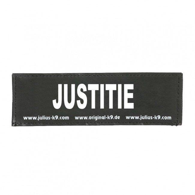 Julius K9 Logo Klettsticker klein G - L – JUSTITIE