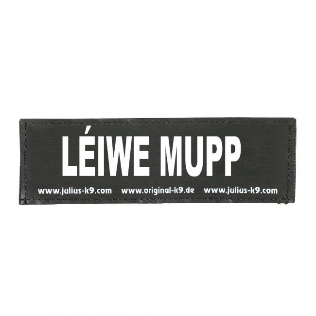 Julius K9 Logo Klettsticker klein G - L – LÉIWE MUPP