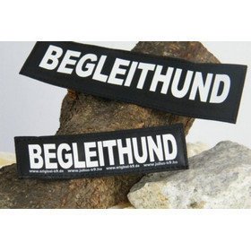 Julius K9 Logo Klettsticker groß A - F – BEGLEITHUND