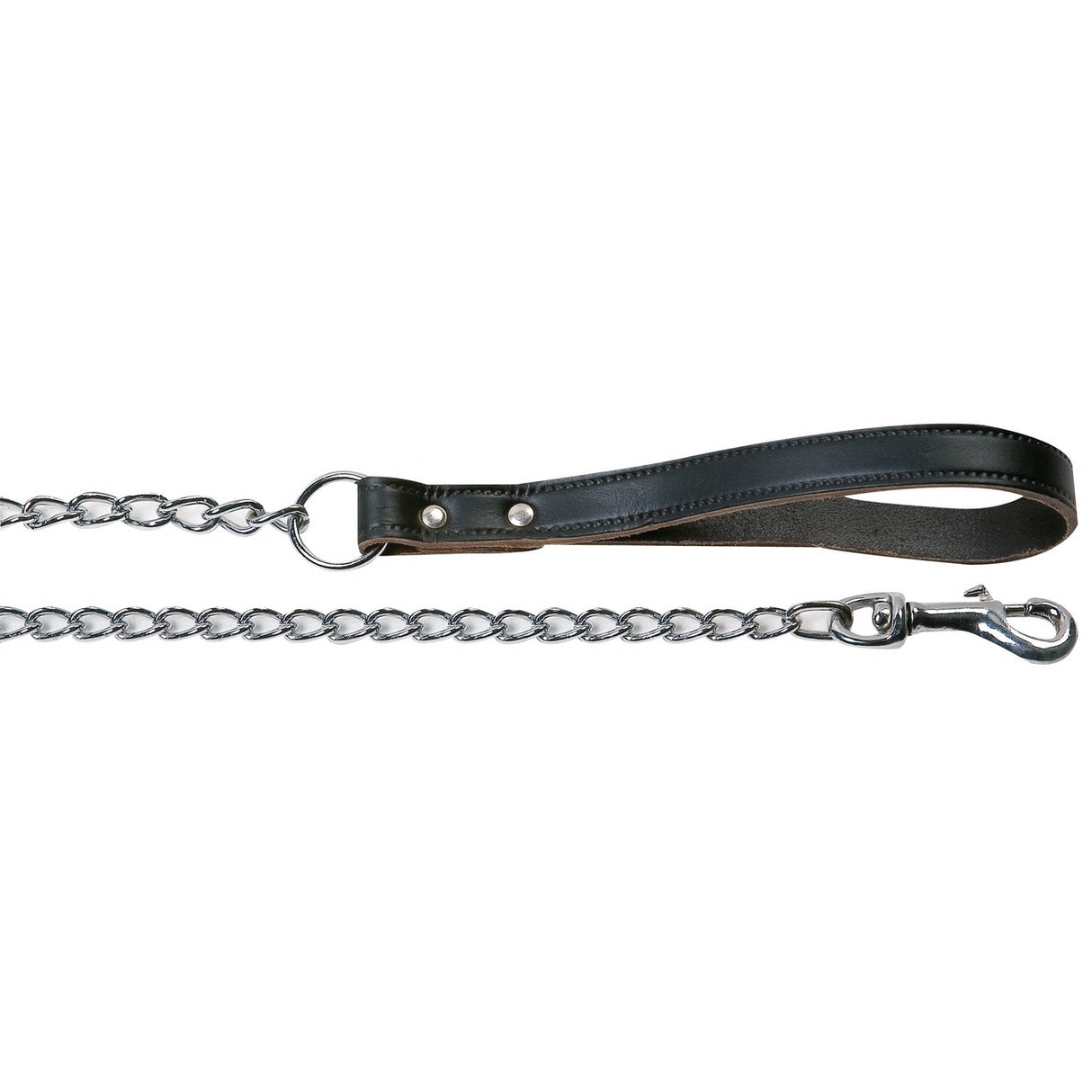 Kettenleine Rondo mit Lederhandschlaufe