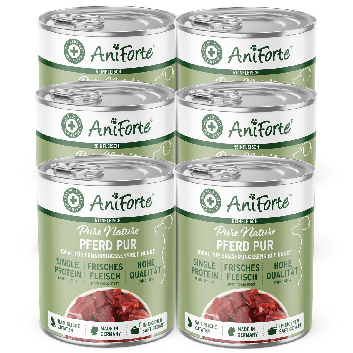 AniForte Nassfutter Pferd Pur