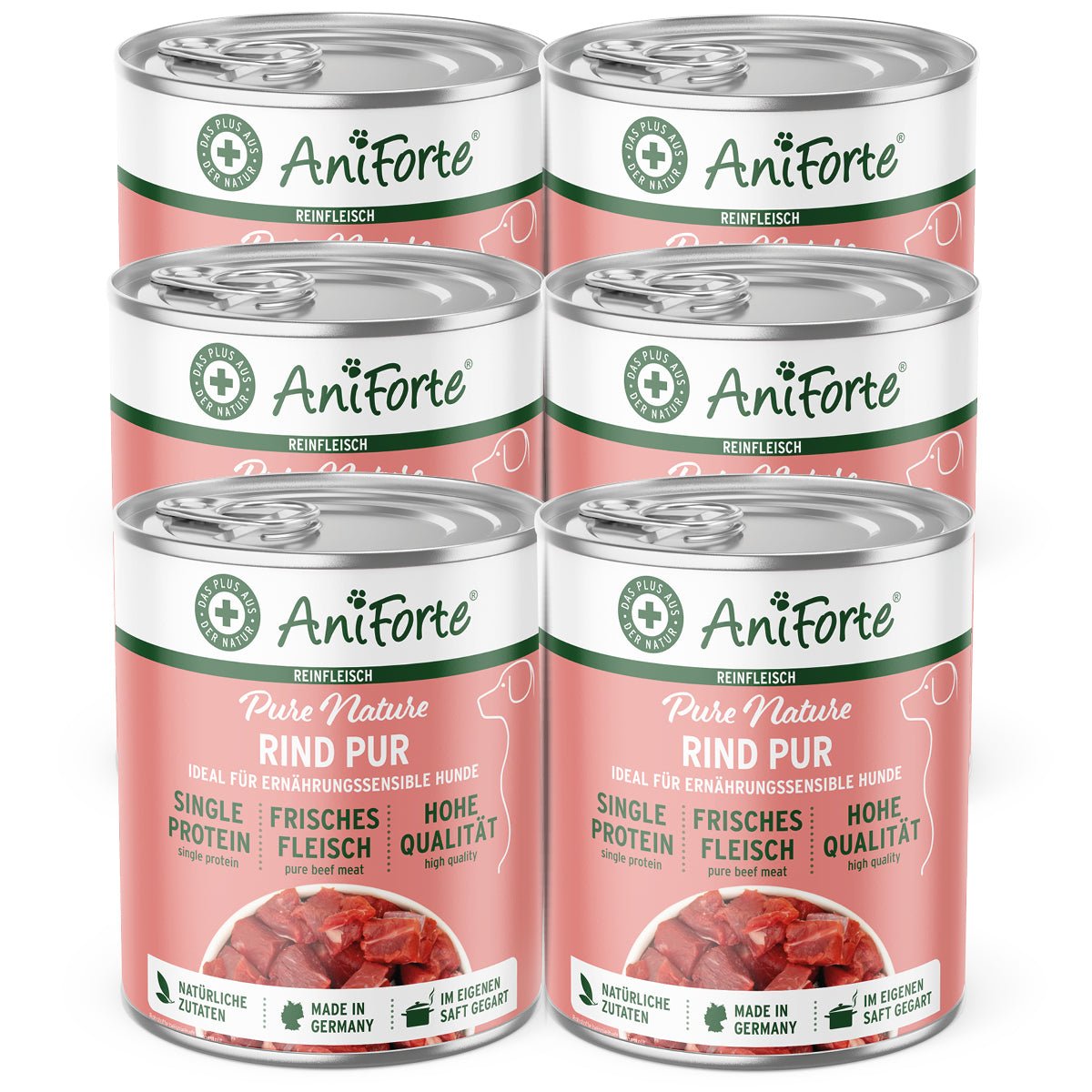 AniForte Nassfutter Rind pur
