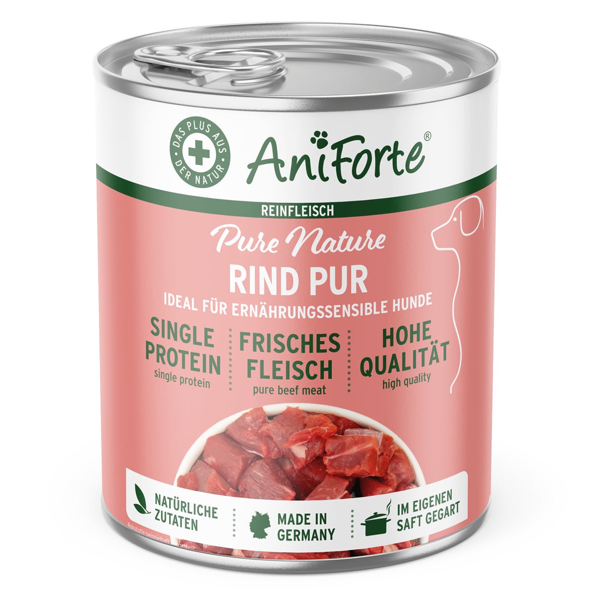 AniForte Nassfutter Rind pur