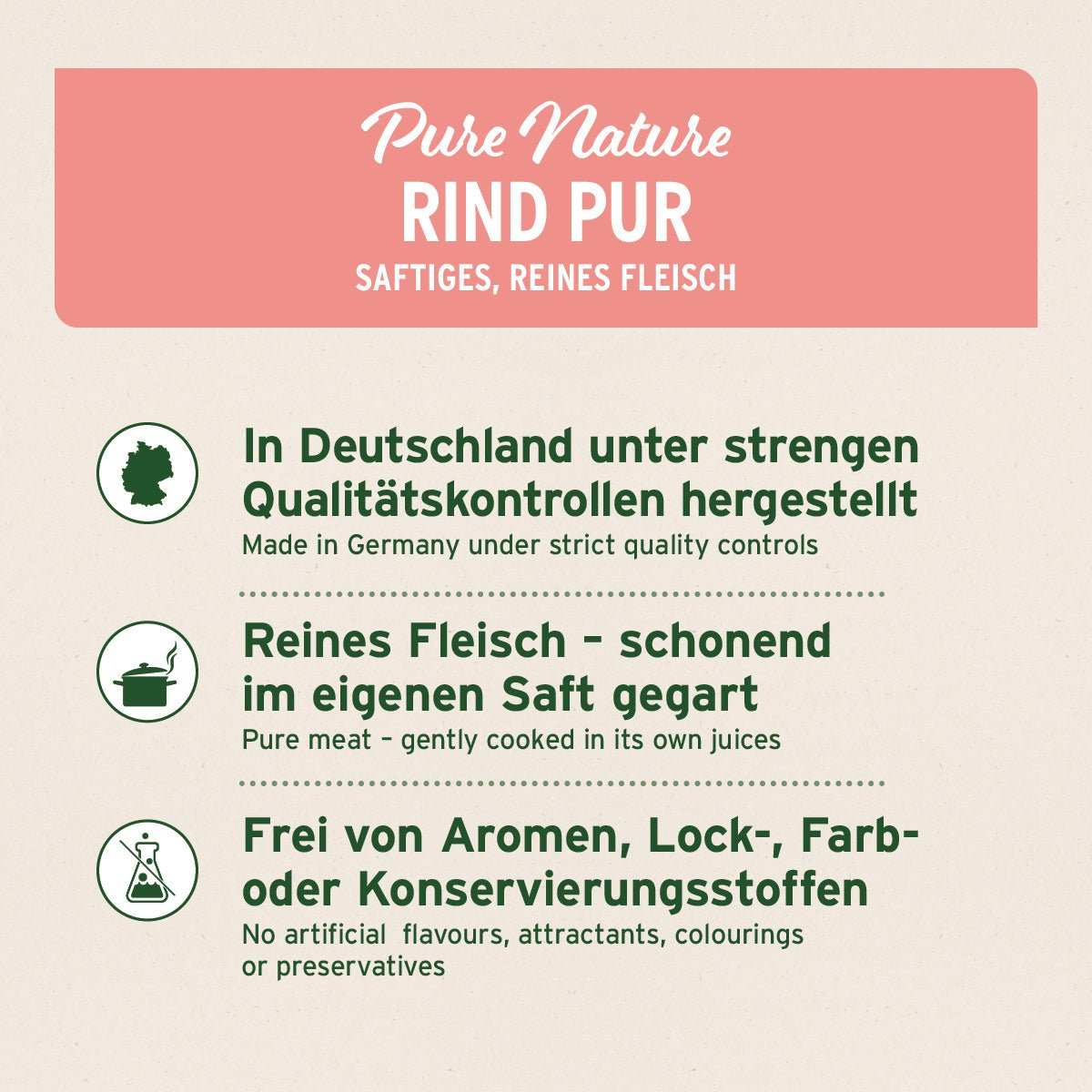 AniForte Nassfutter Rind pur