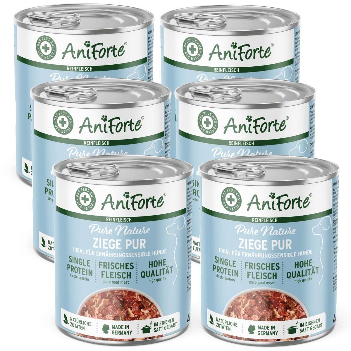 AniForte Nassfutter Ziege pur