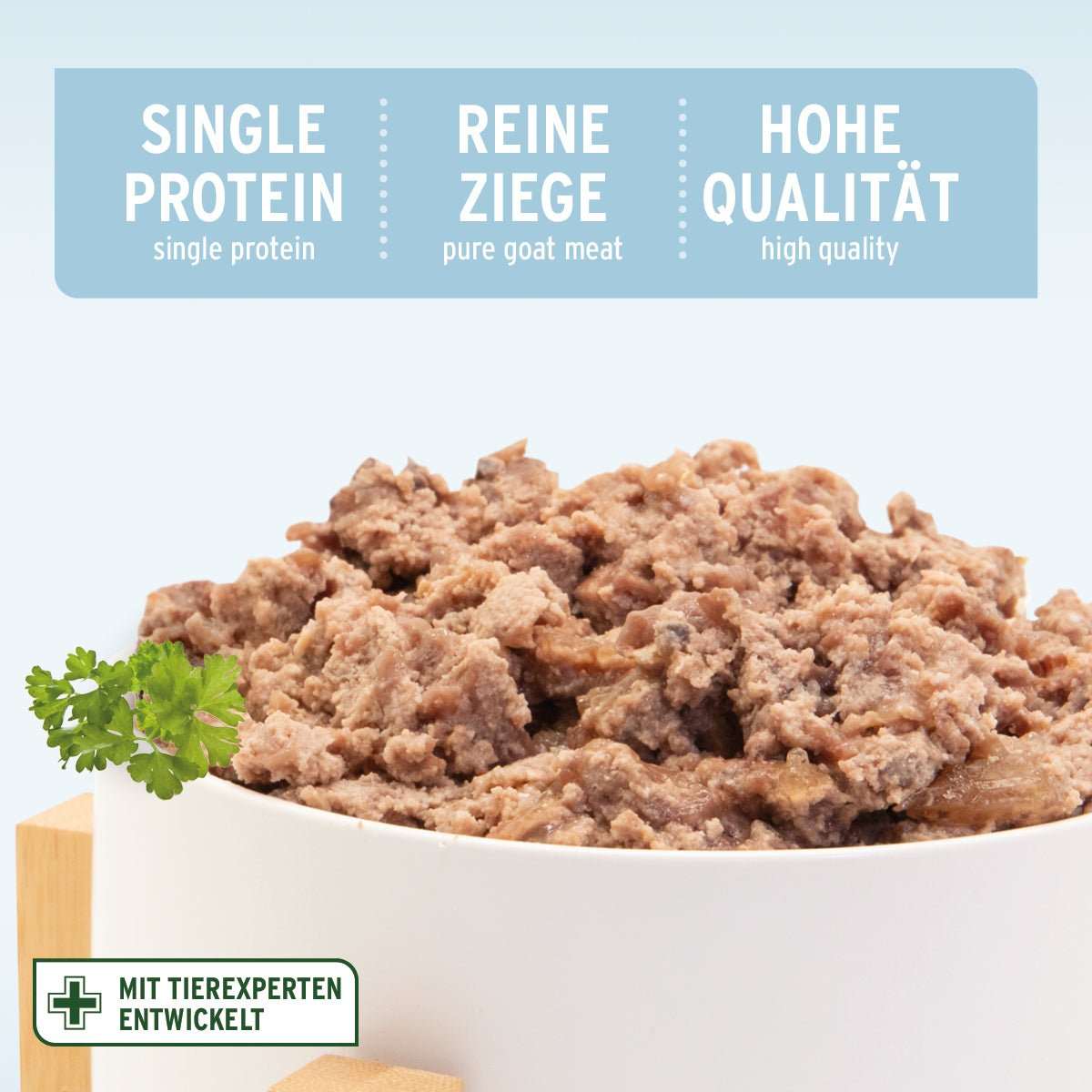 AniForte Nassfutter Ziege pur
