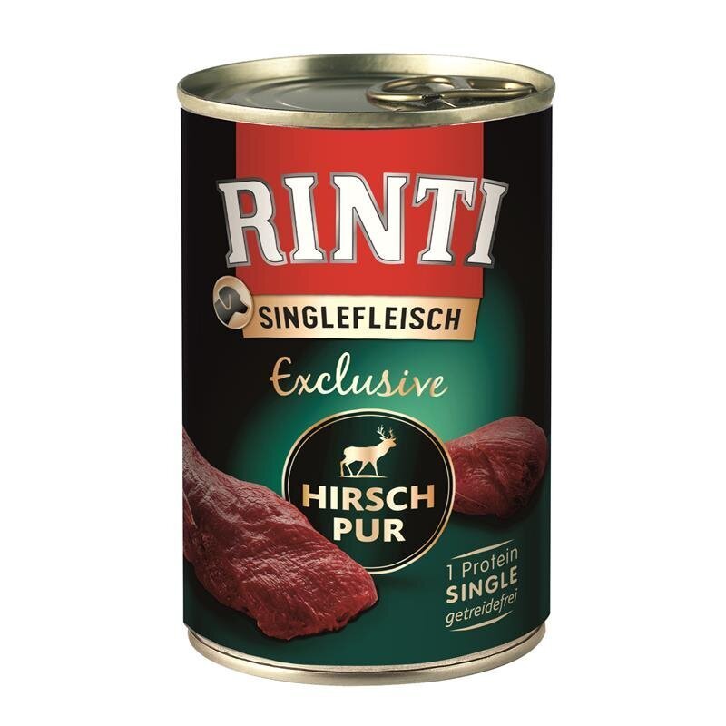 Singlefleisch Exclusive – 6 x 400 g Hirsch